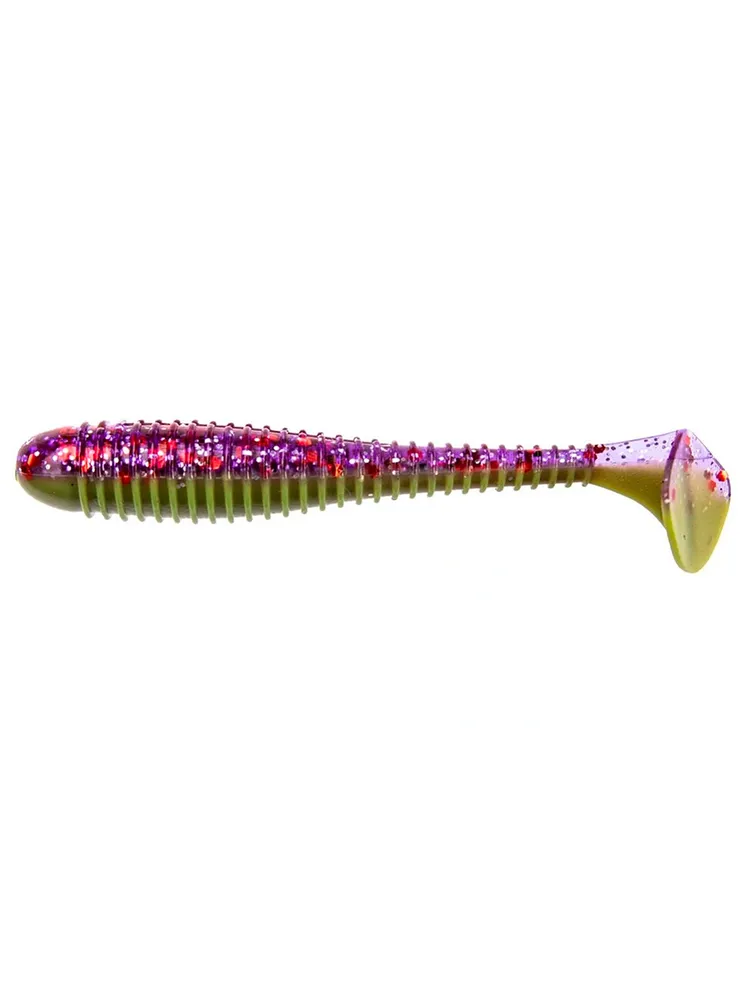 Виброхвост Catcher HS-2-014-N 3.55", 9см, Fio Lime
